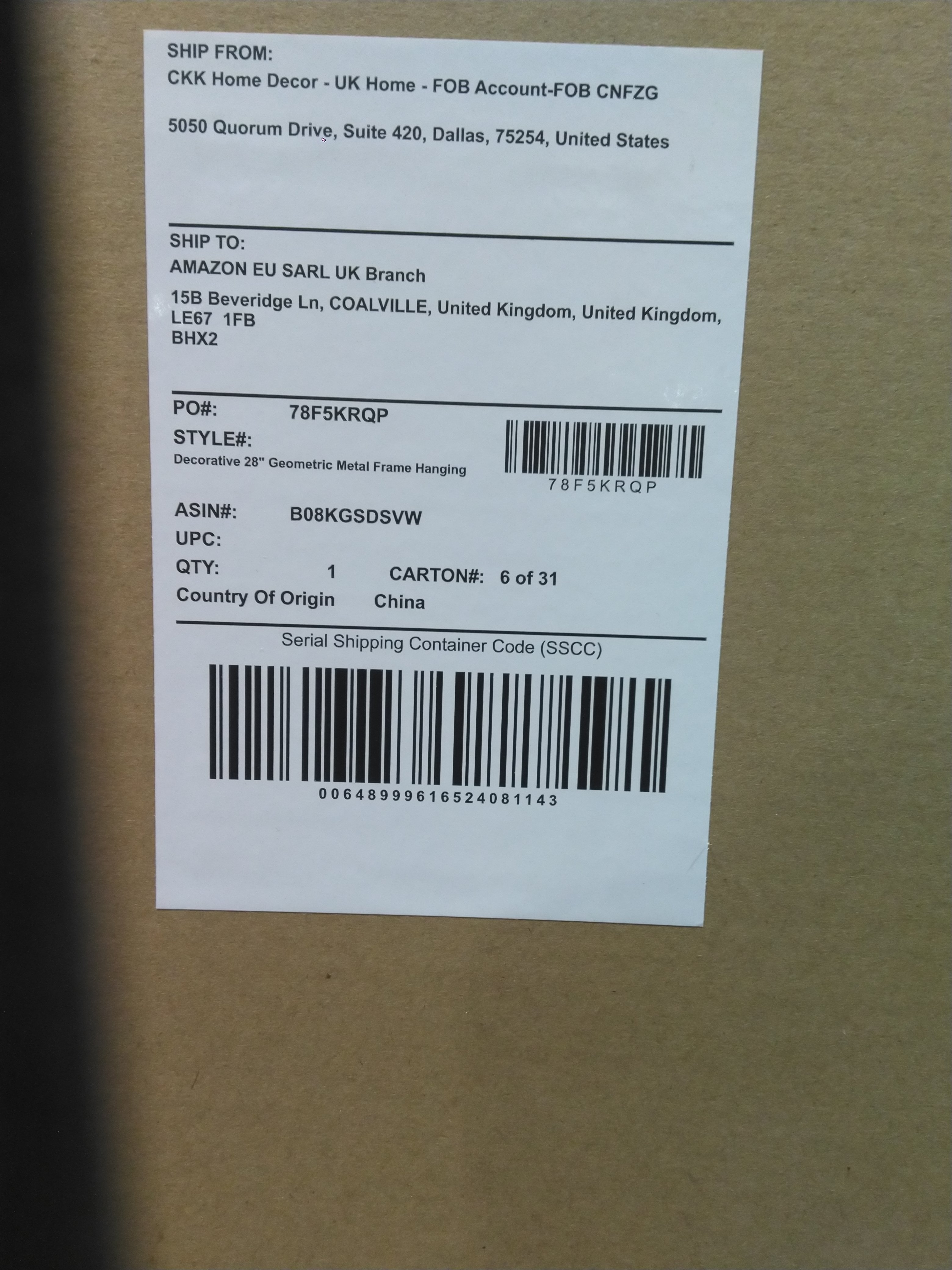 Pallet 8377
